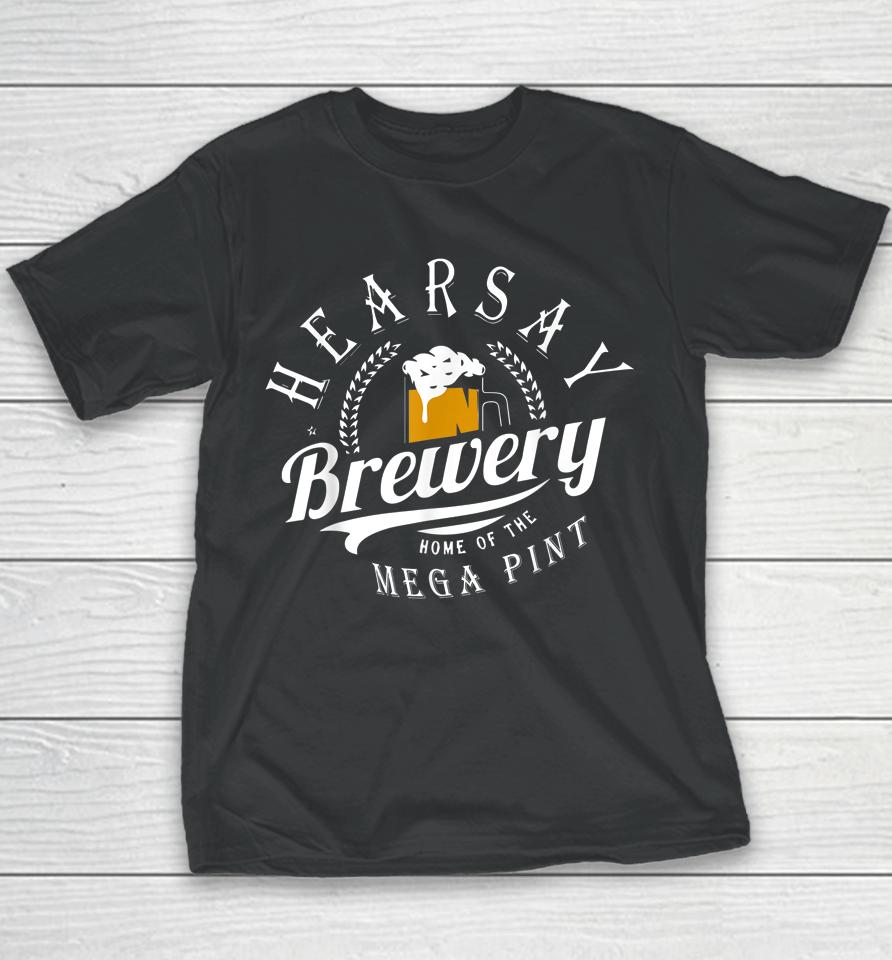 Hearsay Mega Pint Brewing Youth T-Shirt