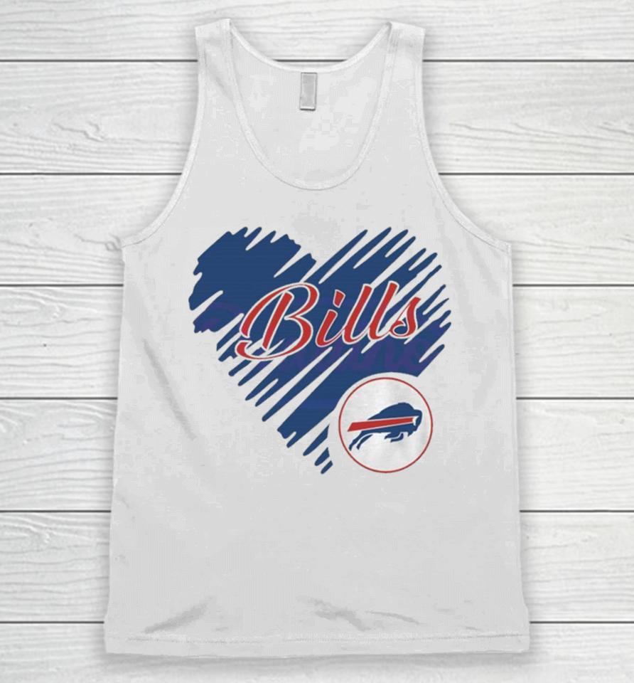 Heart Buffalo Bills Nfl Team Logo Unisex Tank Top
