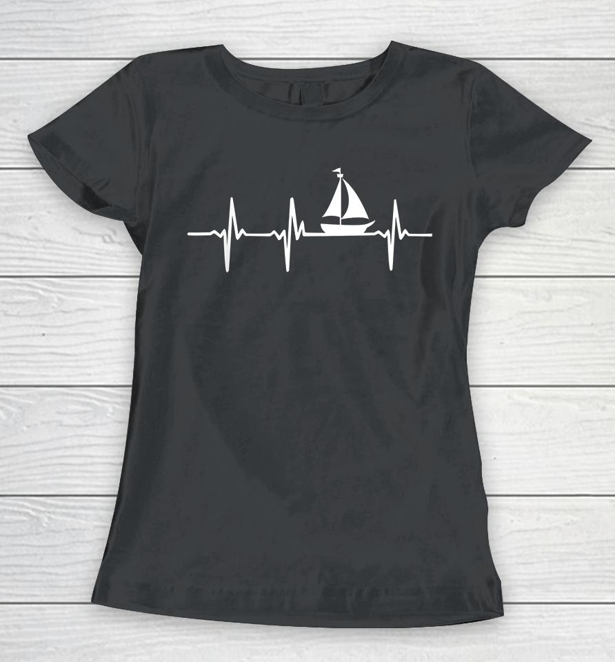 Heartbeat Sailing Women T-Shirt