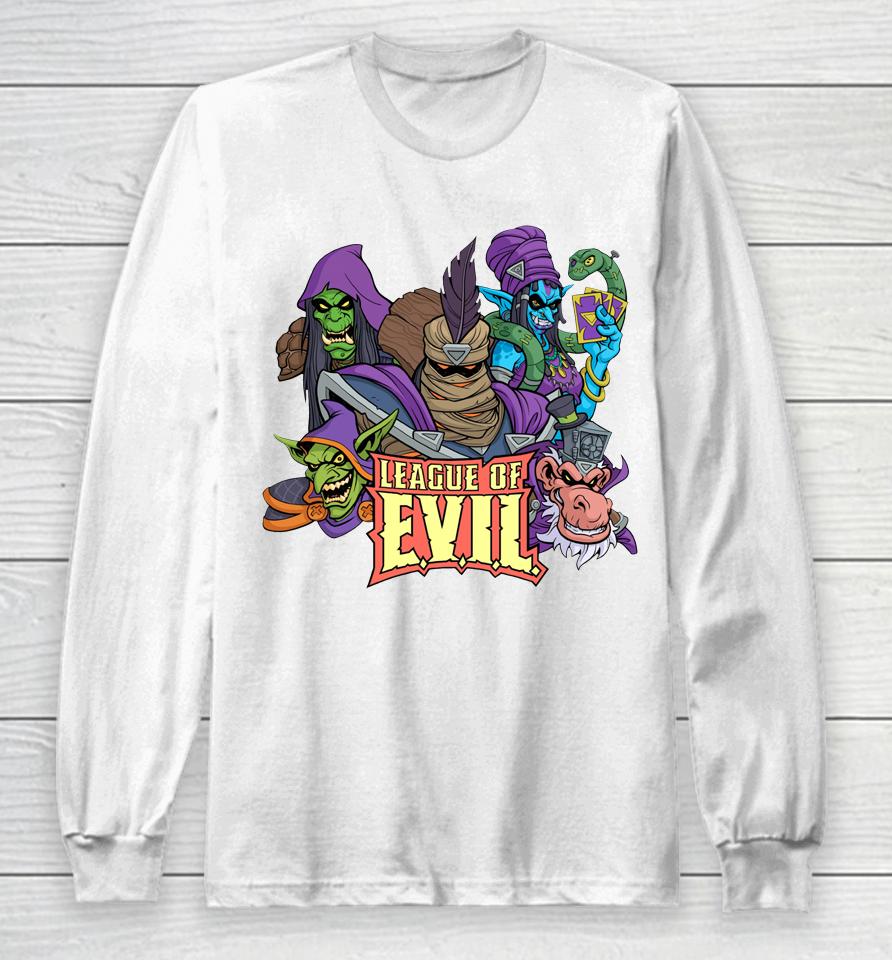 Hearthstone League Of Evil Long Sleeve T-Shirt