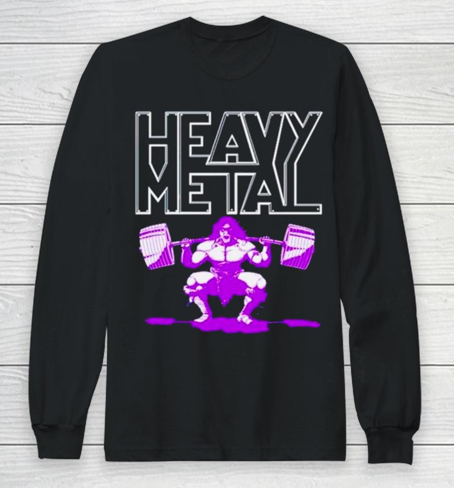 Heavy Metal Squat Long Sleeve T-Shirt