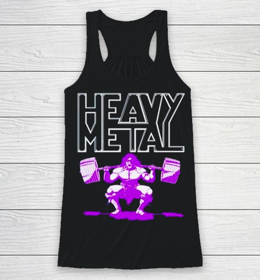 Heavy Metal Squat Racerback Tank