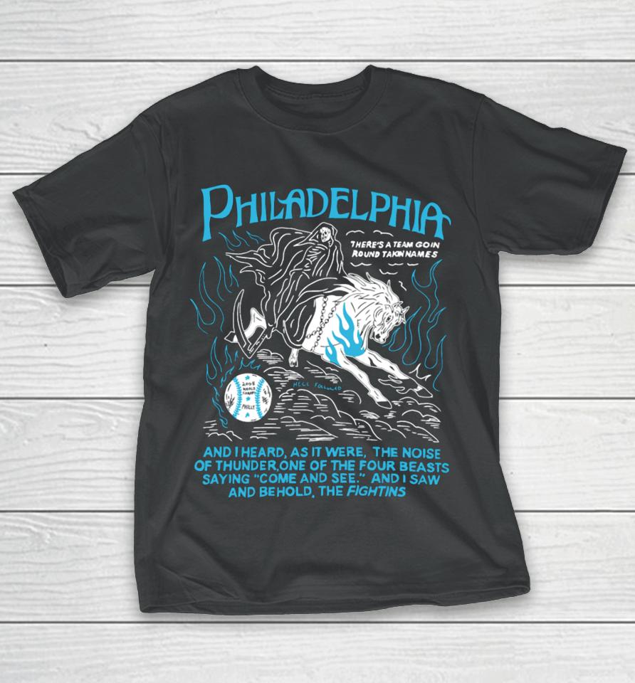 Heavyslime Merch Philadelphia Behold The Fightins T-Shirt