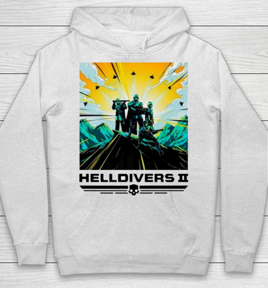 Helldivers Ii Colorful Sony Playstation Video Game Hoodie
