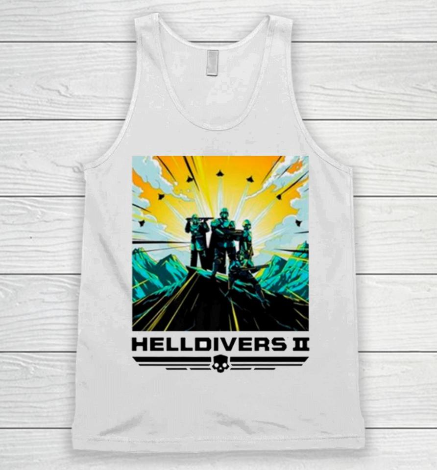 Helldivers Ii Colorful Sony Playstation Video Game Unisex Tank Top