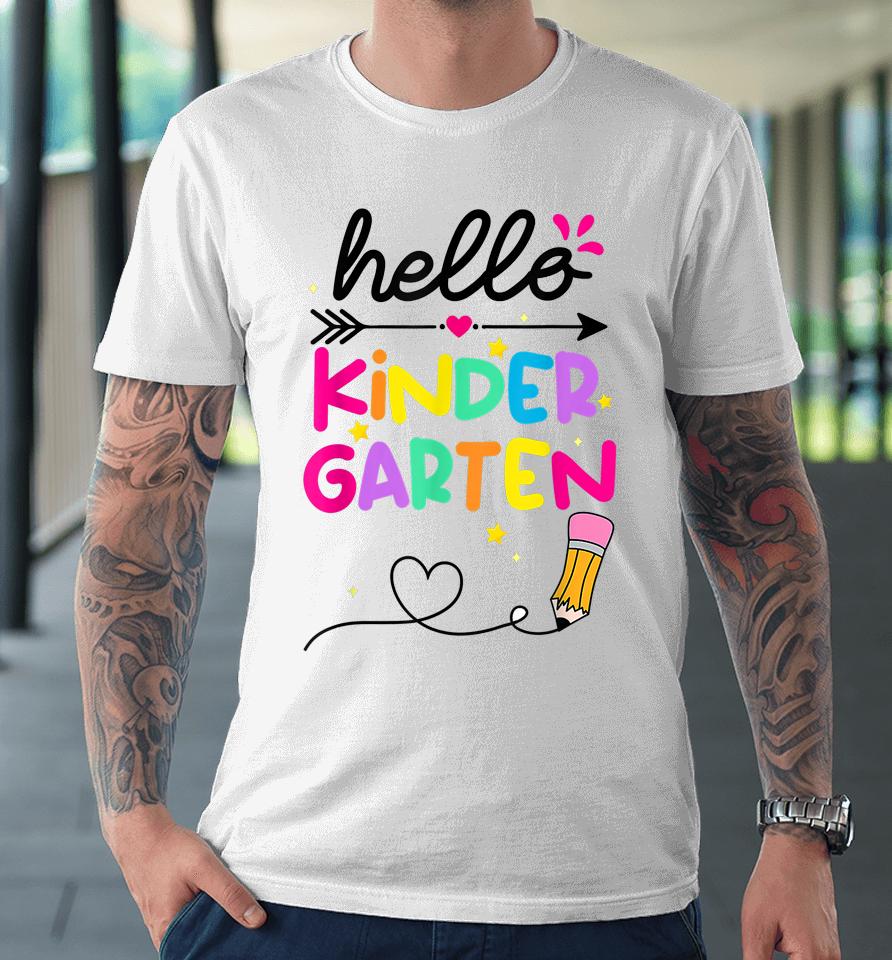 Hello Kindergarten Squad My First Day Of Kindergarten Baby Premium T-Shirt