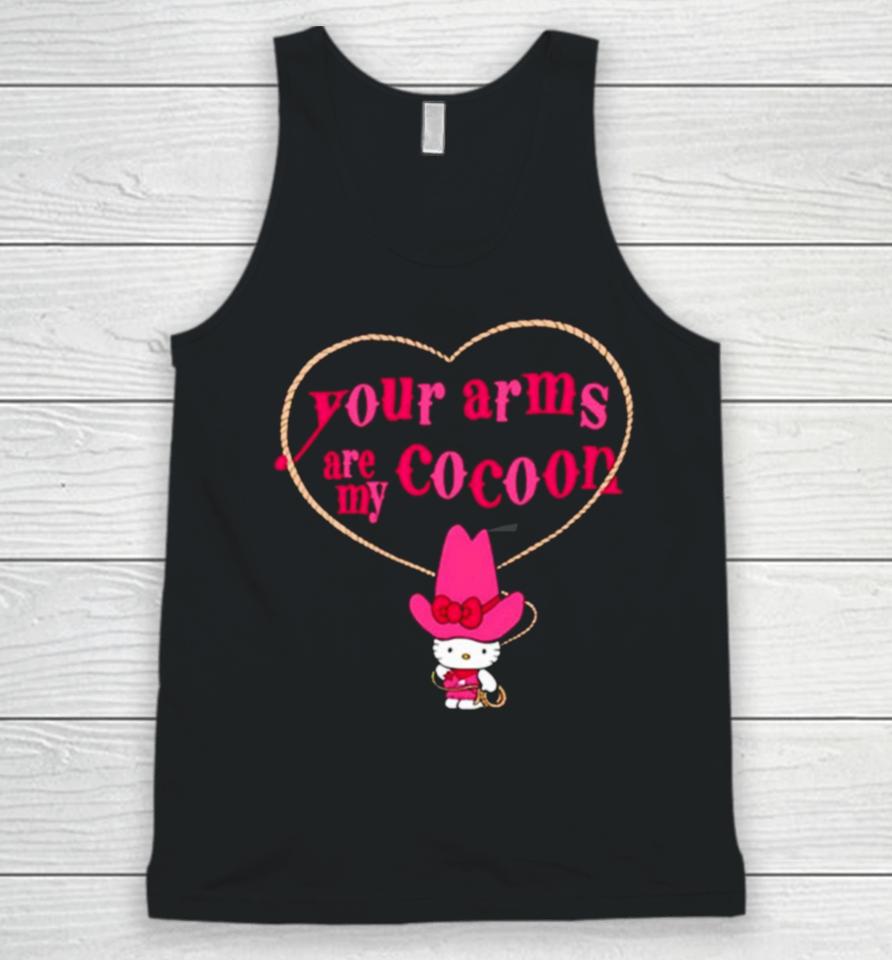 Hello Kitty Your Arms Are My Cocoon Unisex Tank Top