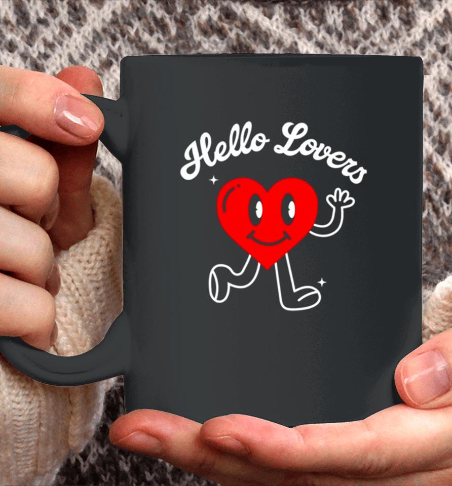 Hello Lover Heart Coffee Mug
