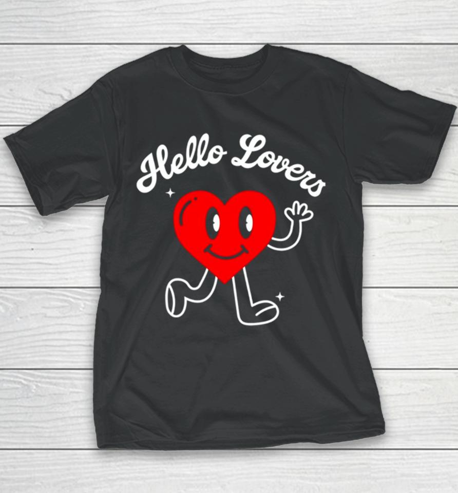 Hello Lover Heart Youth T-Shirt