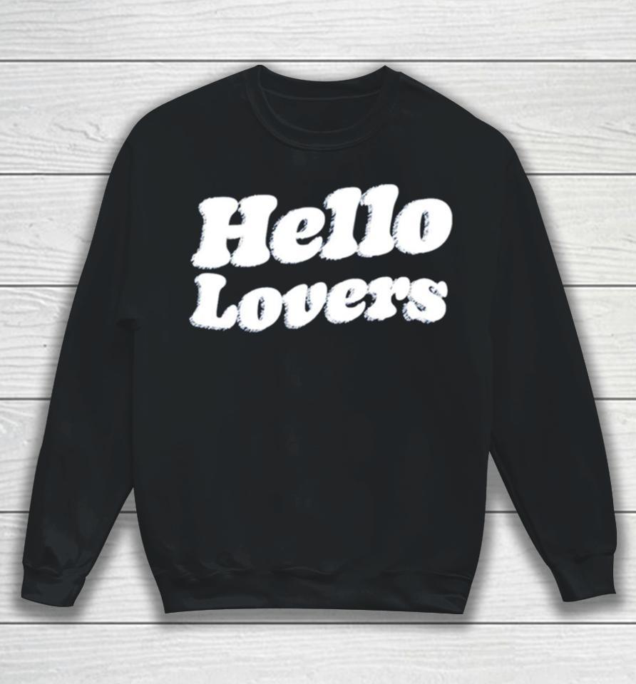 Hello Lovers Logo Sweatshirt