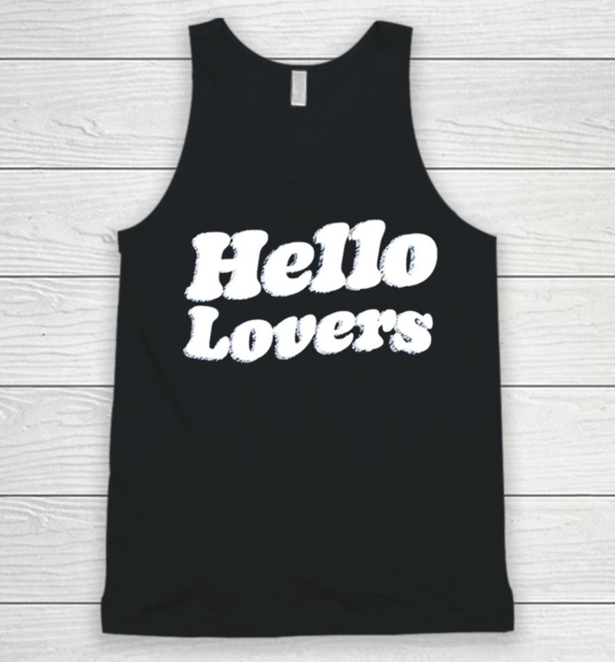 Hello Lovers Logo Unisex Tank Top