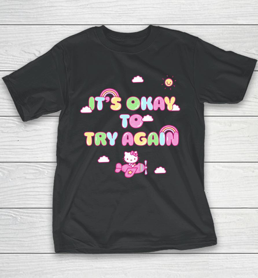 Hellokitty It's Okay To Say Kys Youth T-Shirt
