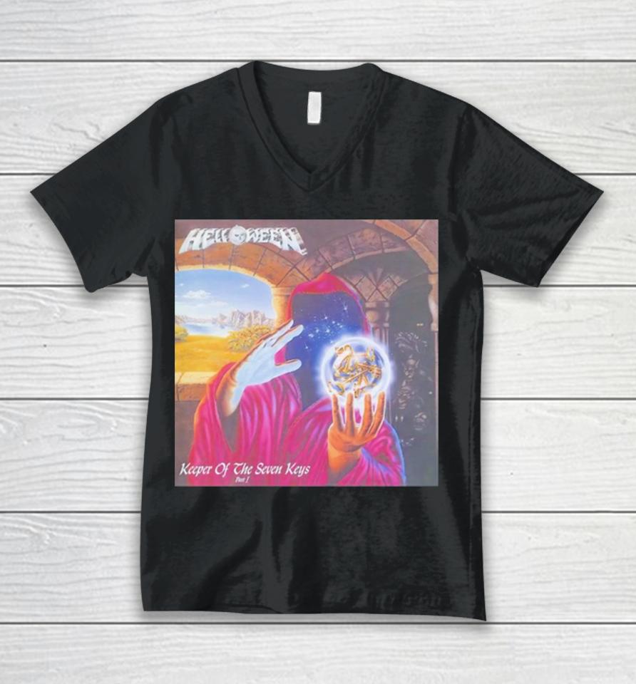 Helloween Keeper Of The Seven Keys Part Unisex V-Neck T-Shirt
