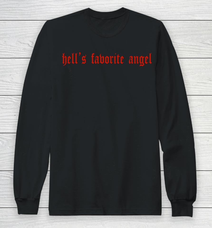 Hell's Favorite Angel Long Sleeve T-Shirt