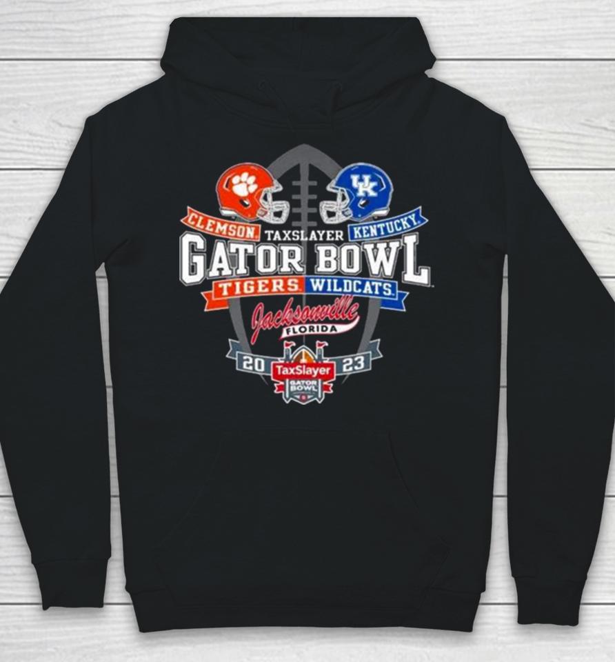 Helmet Clemson Tigers Vs Kentucky Wildcats Taxslayer Gator Bowl Jacksonville 2023 Hoodie