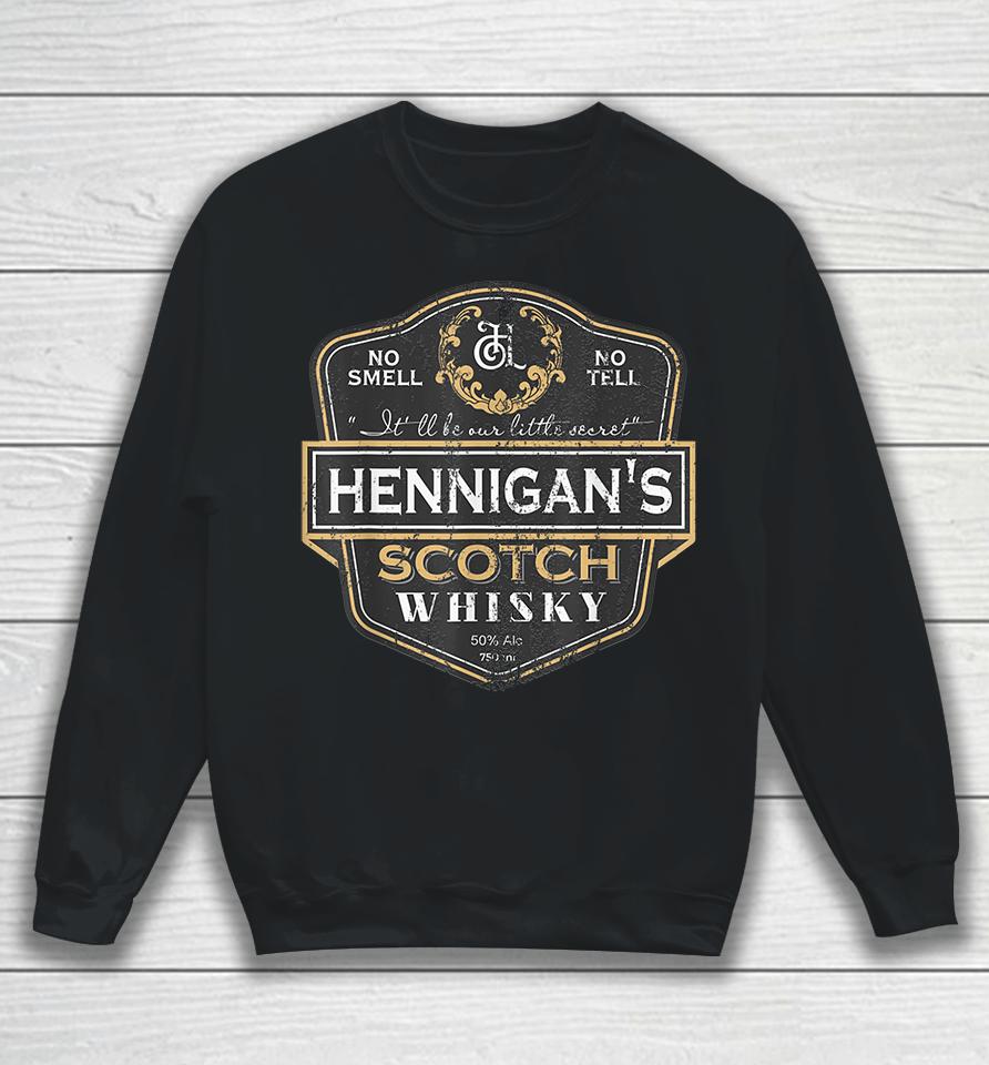 Hennigan's Scotch Whiskey Vintage Sweatshirt