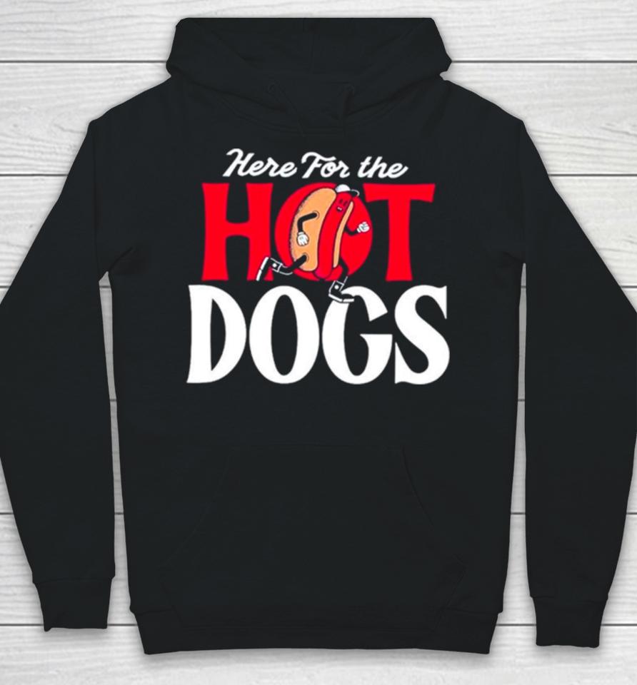 Here For The Hot Dogs Hoodie