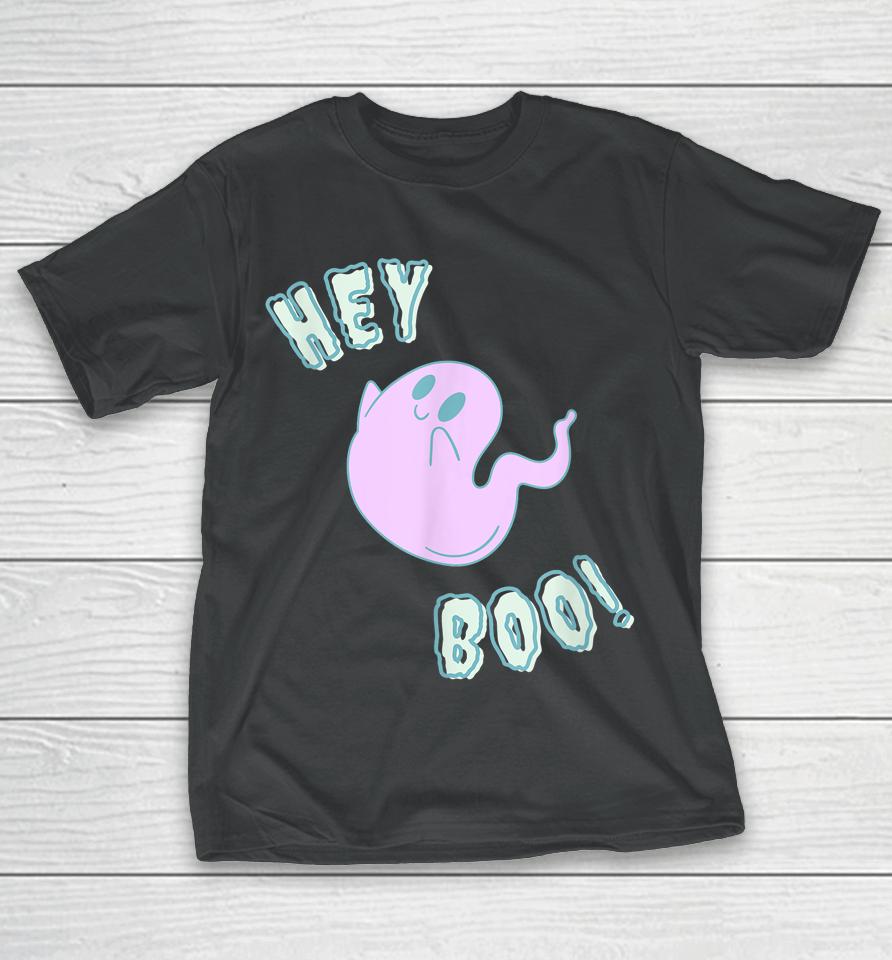 Hey Boo Cute Ghost T-Shirt