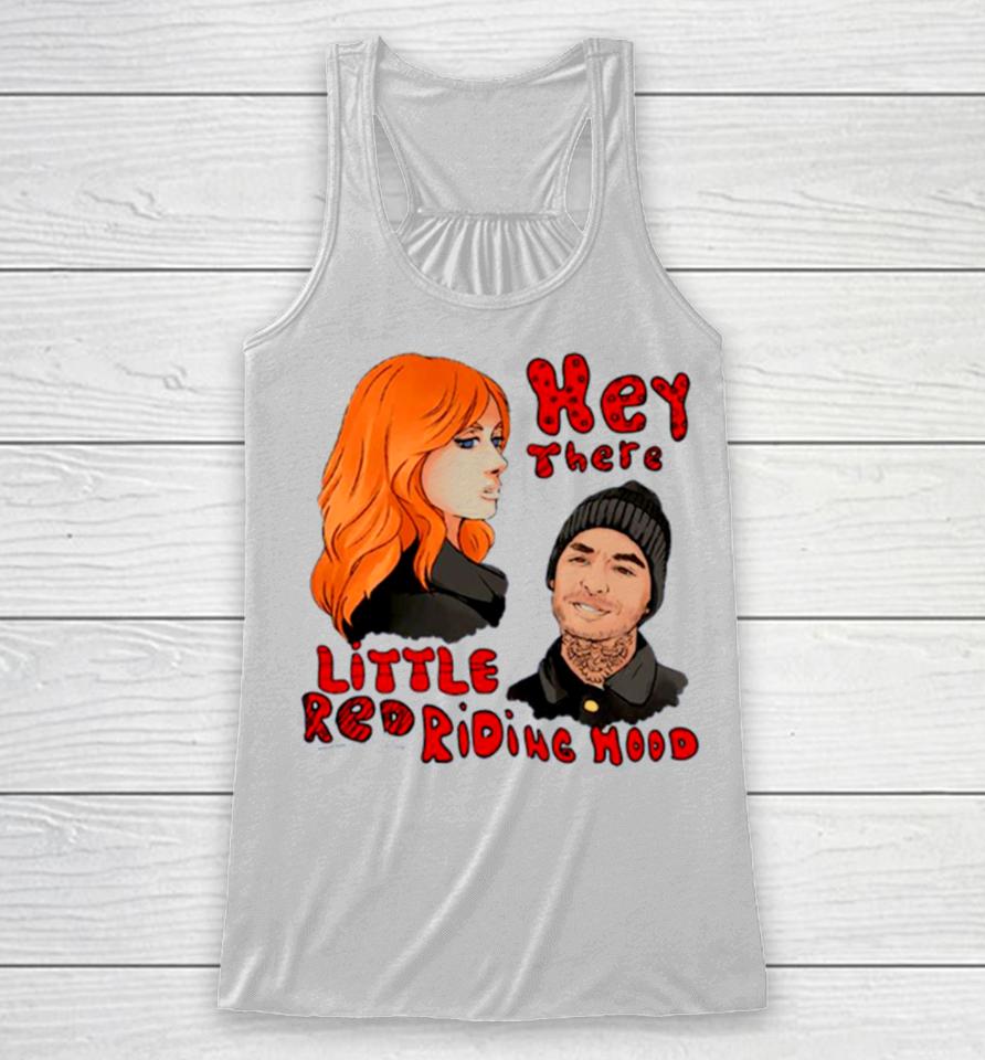 Hey There Little Red Riding Good Girls Racerback Tank