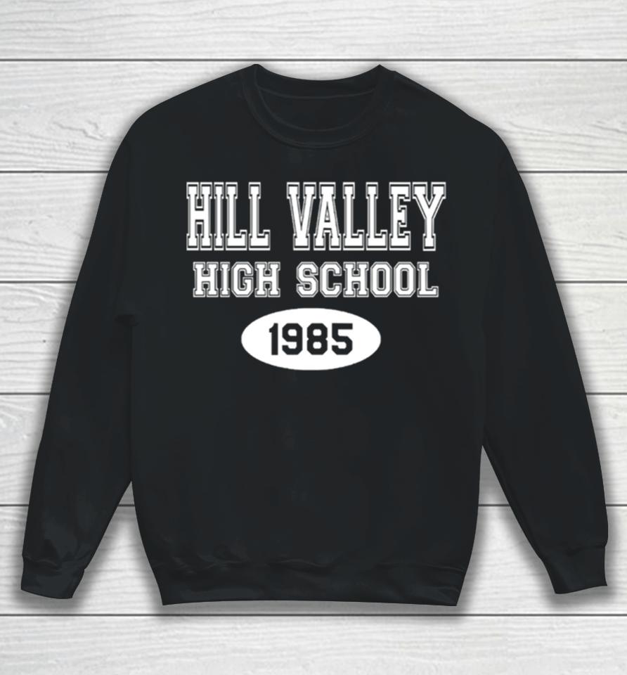 Hill Valley High School 1985 Back To The Future Vintage Sweatshirt