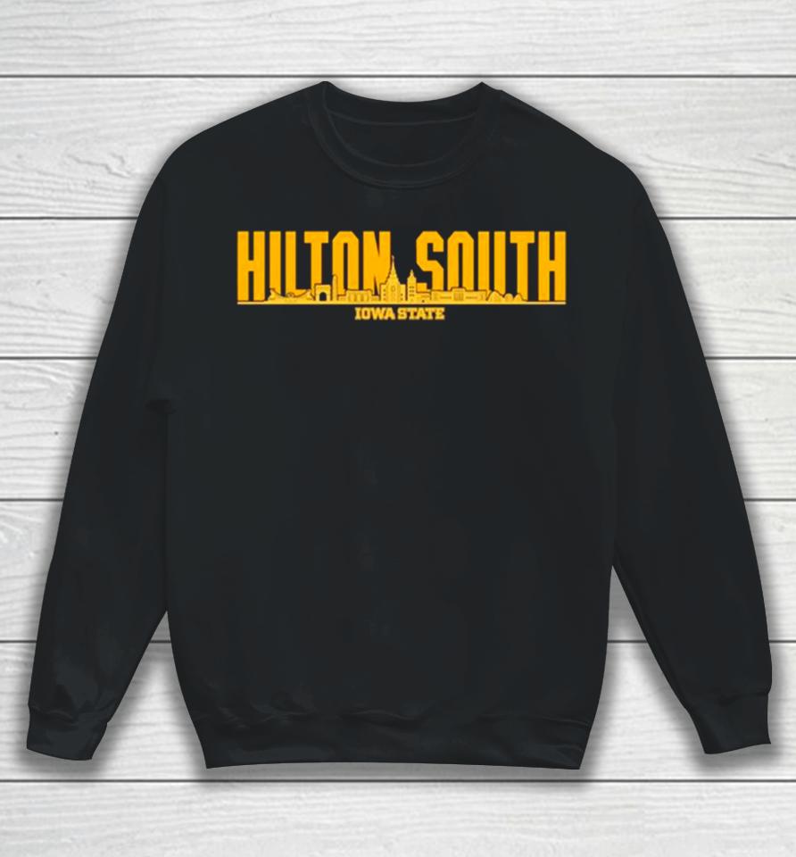 Hilton South Iowa State Ncaa Skyline Sweatshirt