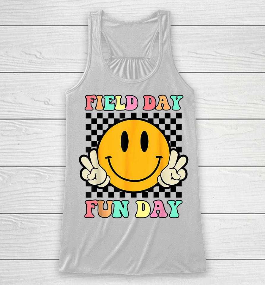 Hippie Field Day Fun Day For Teacher Kids Field Day 2023 Racerback Tank