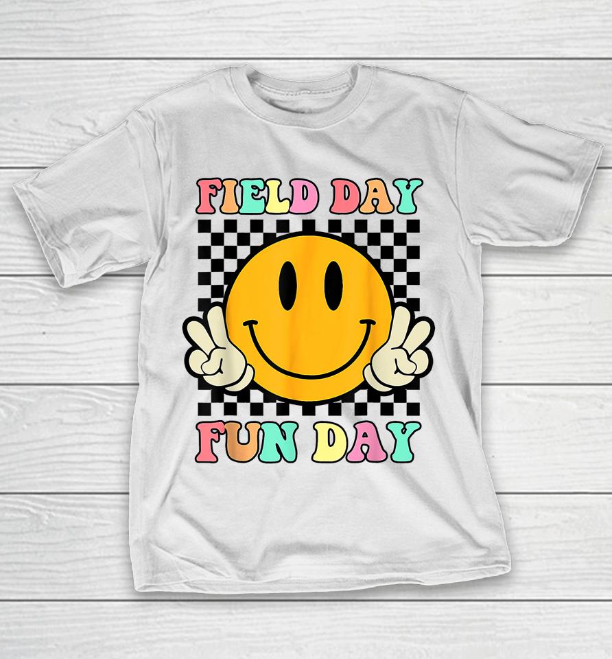 Hippie Field Day Fun Day For Teacher Kids Field Day 2023 T-Shirt