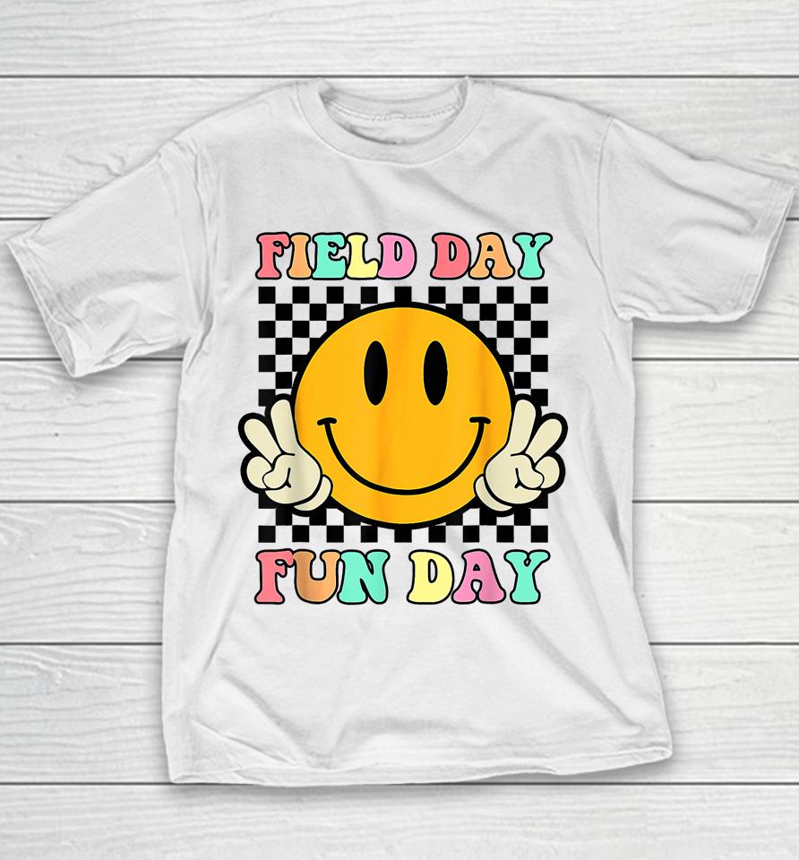 Hippie Field Day Fun Day For Teacher Kids Field Day 2023 Youth T-Shirt