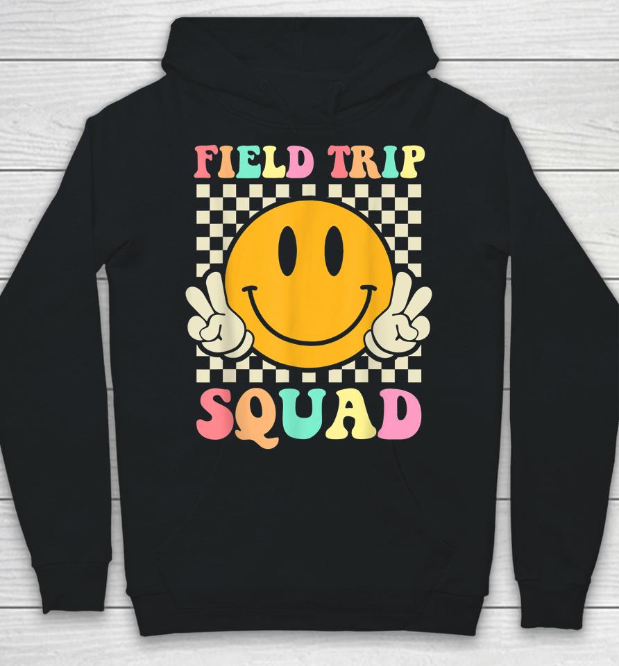 Hippie Field Trip Squad For Teacher Kids Field Day 2023 Hoodie