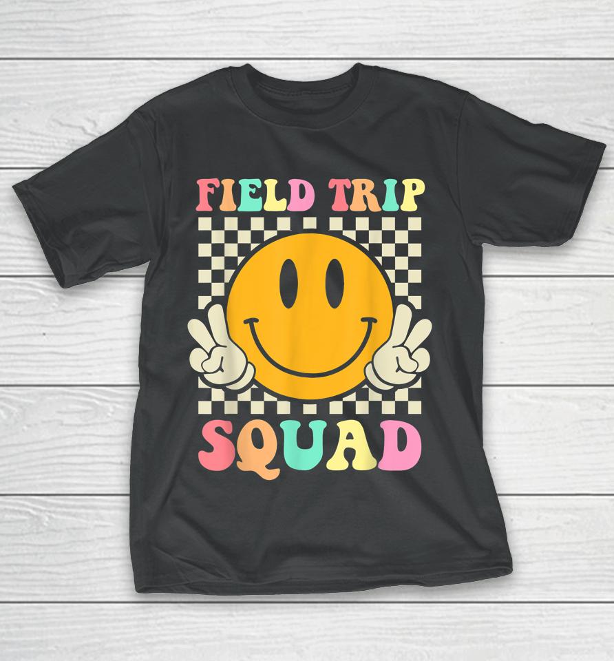 Hippie Field Trip Squad For Teacher Kids Field Day 2023 T-Shirt