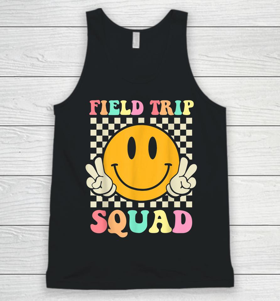 Hippie Field Trip Squad For Teacher Kids Field Day 2023 Unisex Tank Top