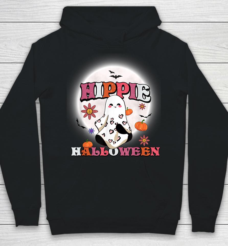 Hippie Halloween 70'S Vibes Hoodie