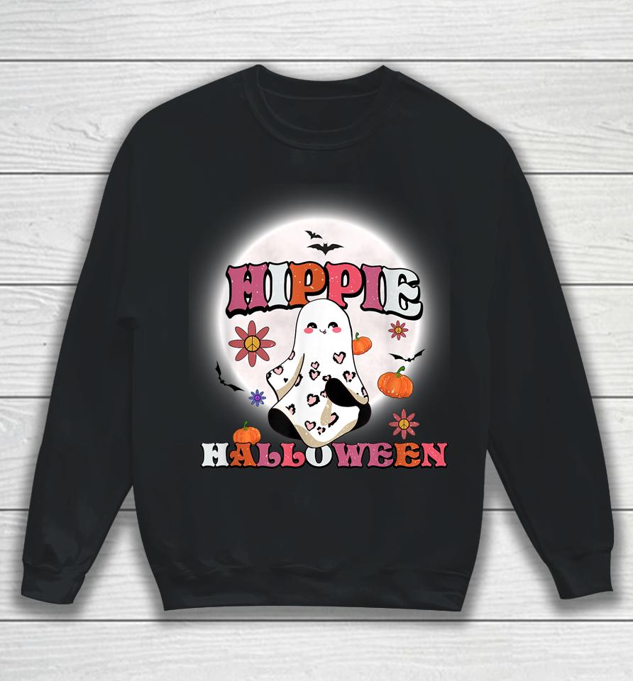 Hippie Halloween 70'S Vibes Sweatshirt