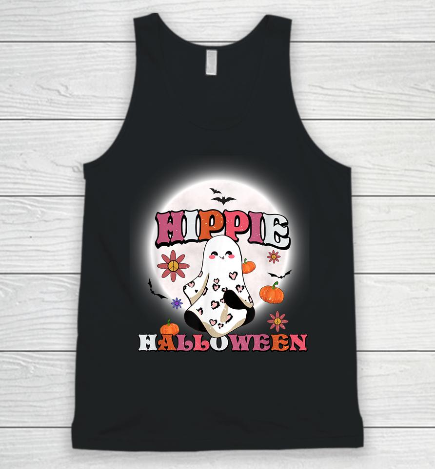 Hippie Halloween 70'S Vibes Unisex Tank Top
