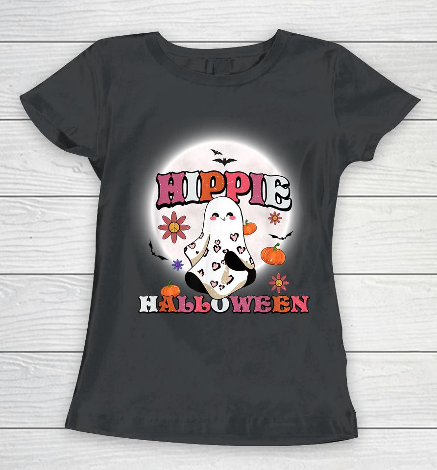 Hippie Halloween 70'S Vibes Women T-Shirt
