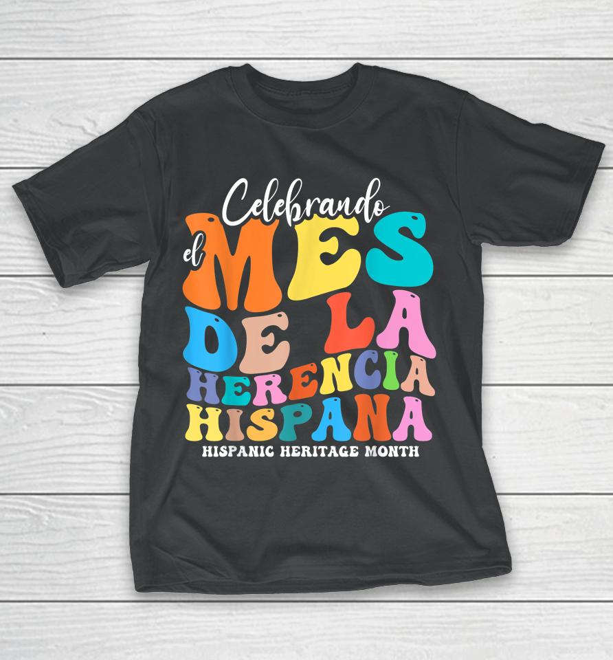 Hispanic Heritage Month 2022 National Latino Countries Flag T-Shirt