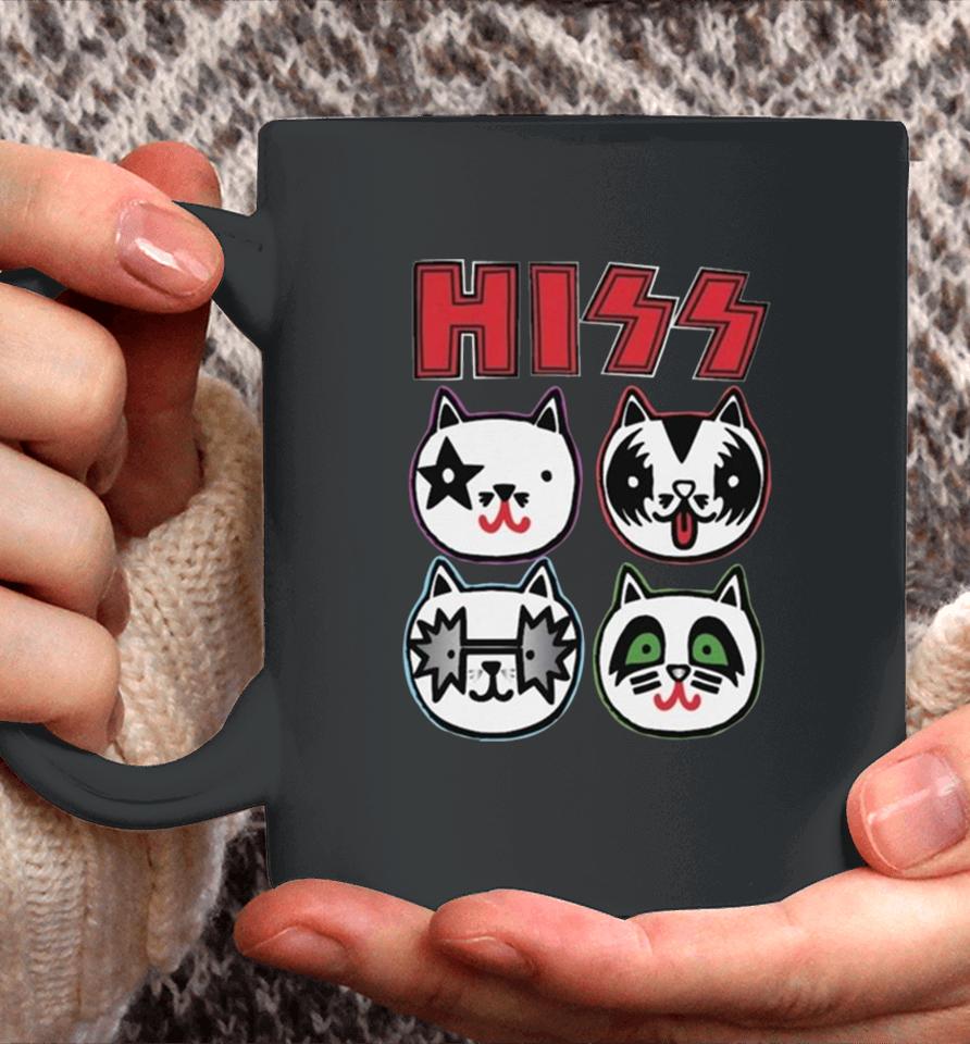 Hiss Kiss Cat Owner Rocker 2023 Coffee Mug