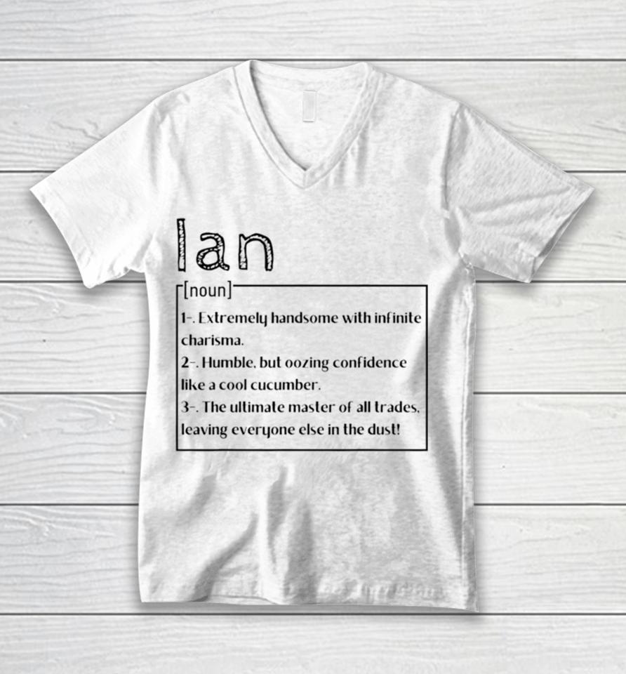 Hive Ian Definition Unisex V-Neck T-Shirt