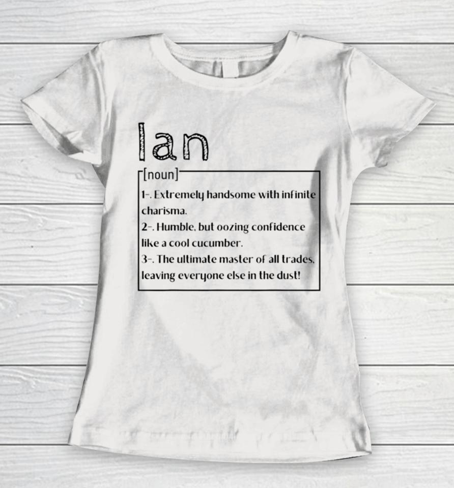 Hive Ian Definition Women T-Shirt