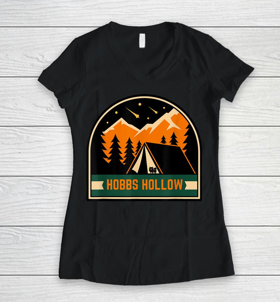 Hobbs Hollow Women V-Neck T-Shirt