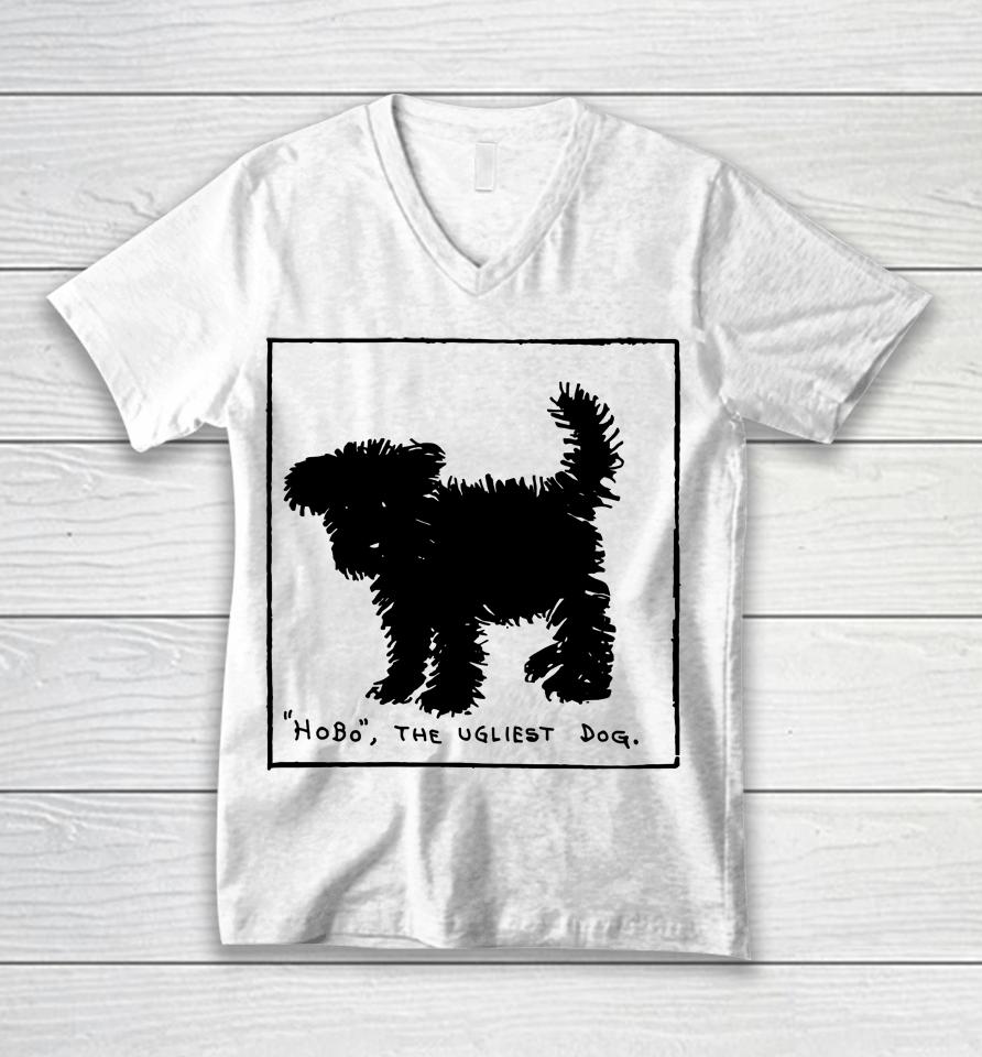 Hobo The Ugliest Dog Unisex V-Neck T-Shirt