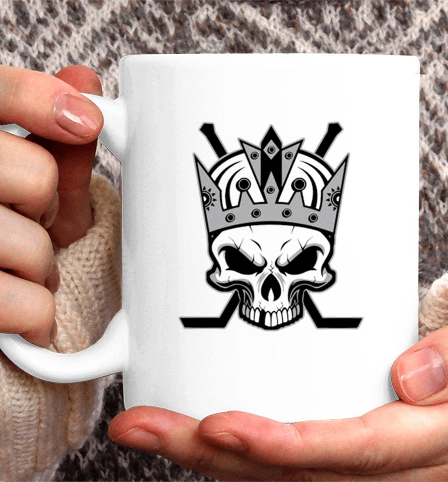 Hockey Kings Skull Crown Los Angeles Coffee Mug