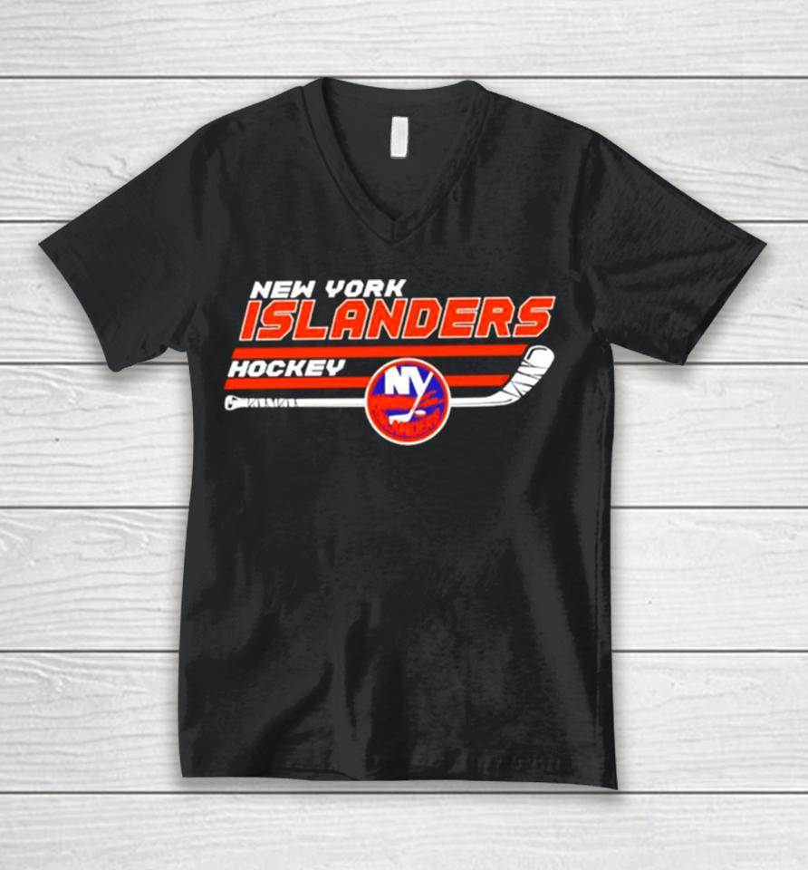 Hockey Team New York Islanders Vintage Unisex V-Neck T-Shirt