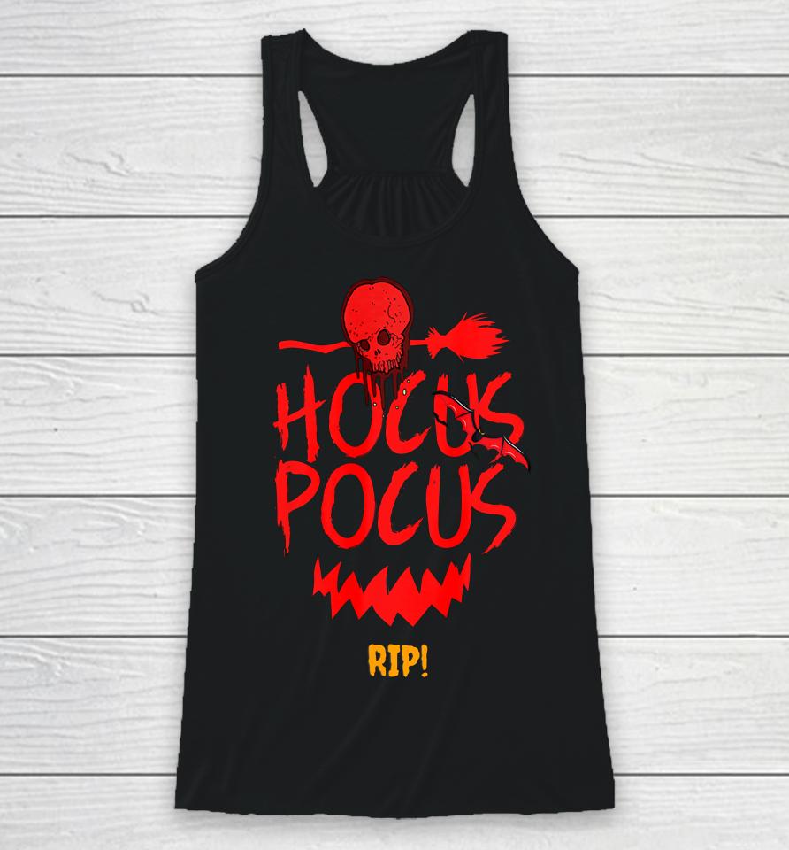 Hocus Pocus Skull Racerback Tank