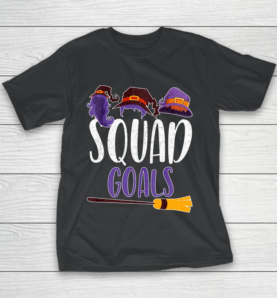 Hocus Pocus Squad Goals Great Halloween Youth T-Shirt