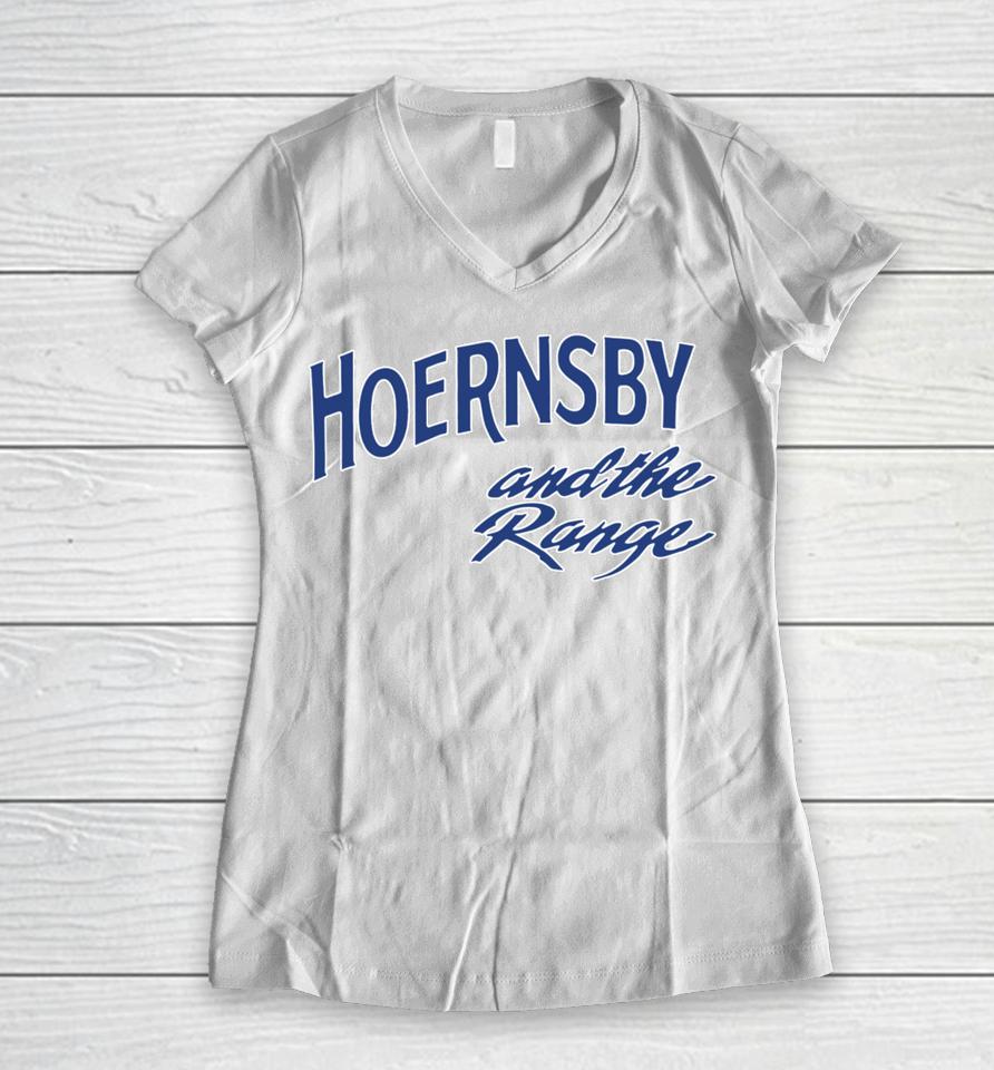 Hoernsby And The Range Women V-Neck T-Shirt