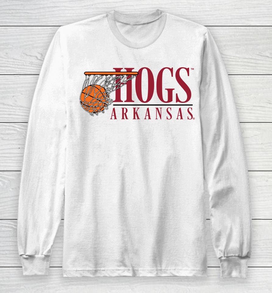 Hogs Arkansas Swish University Of Arkansas Long Sleeve T-Shirt