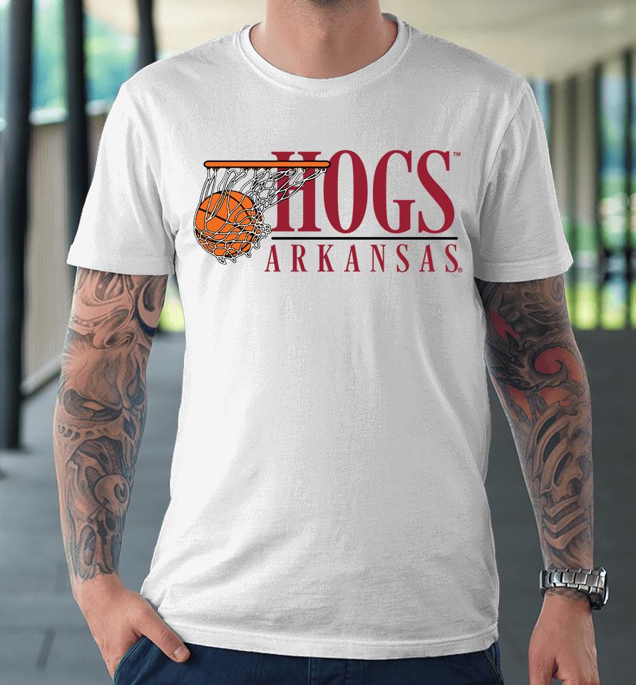 Hogs Arkansas Swish University Of Arkansas Premium T-Shirt