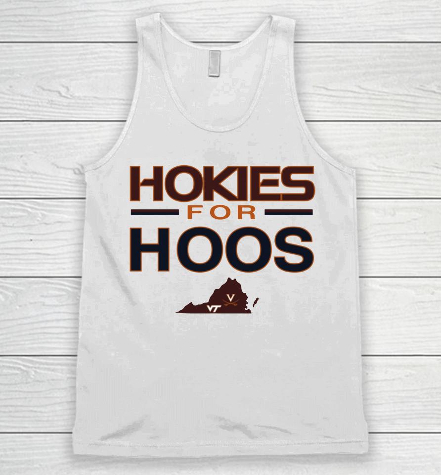 Hokies For Hoos Virginia Tech Unisex Tank Top