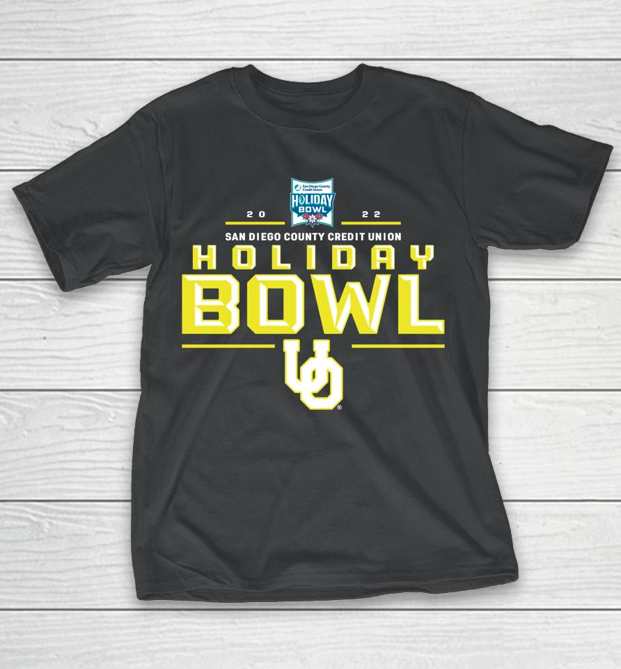 Holiday Bowl Merch Oregon Ducks 2022 Playoff T-Shirt